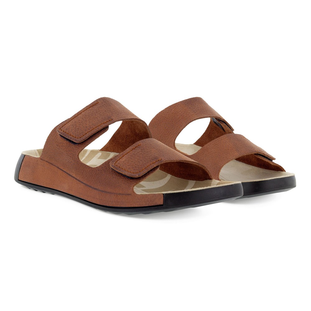 Sandalias Hombre - ECCO 2Nd Cozmo Flat - Marrom - PUG156734